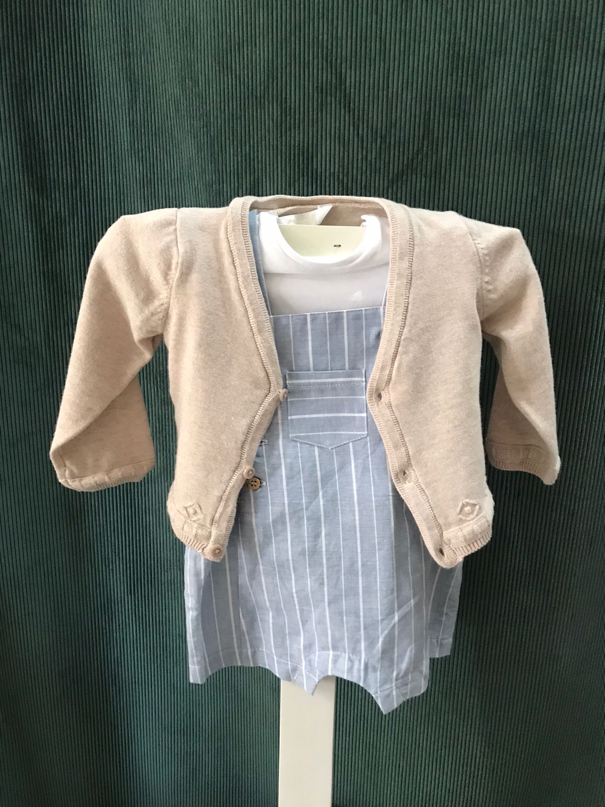 Conjunto de 3pza para Niño Mayoral 1621-46 Talla 6-9 Meses