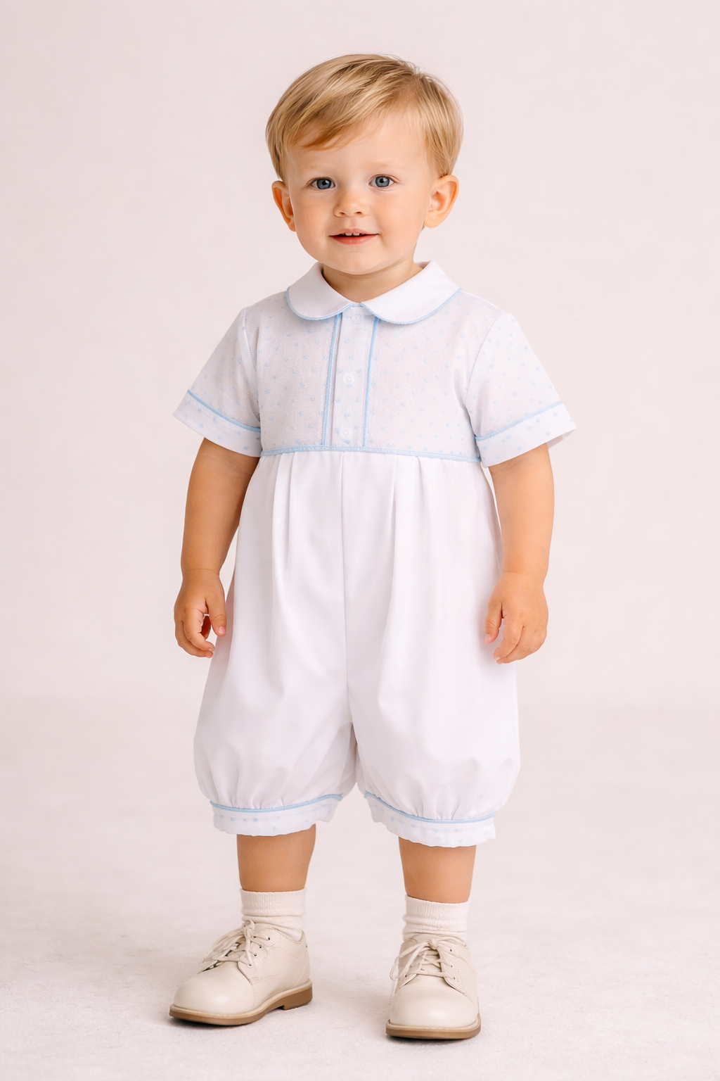 Ropon para Bautizo Niño 24-108 Talla 18 Meses