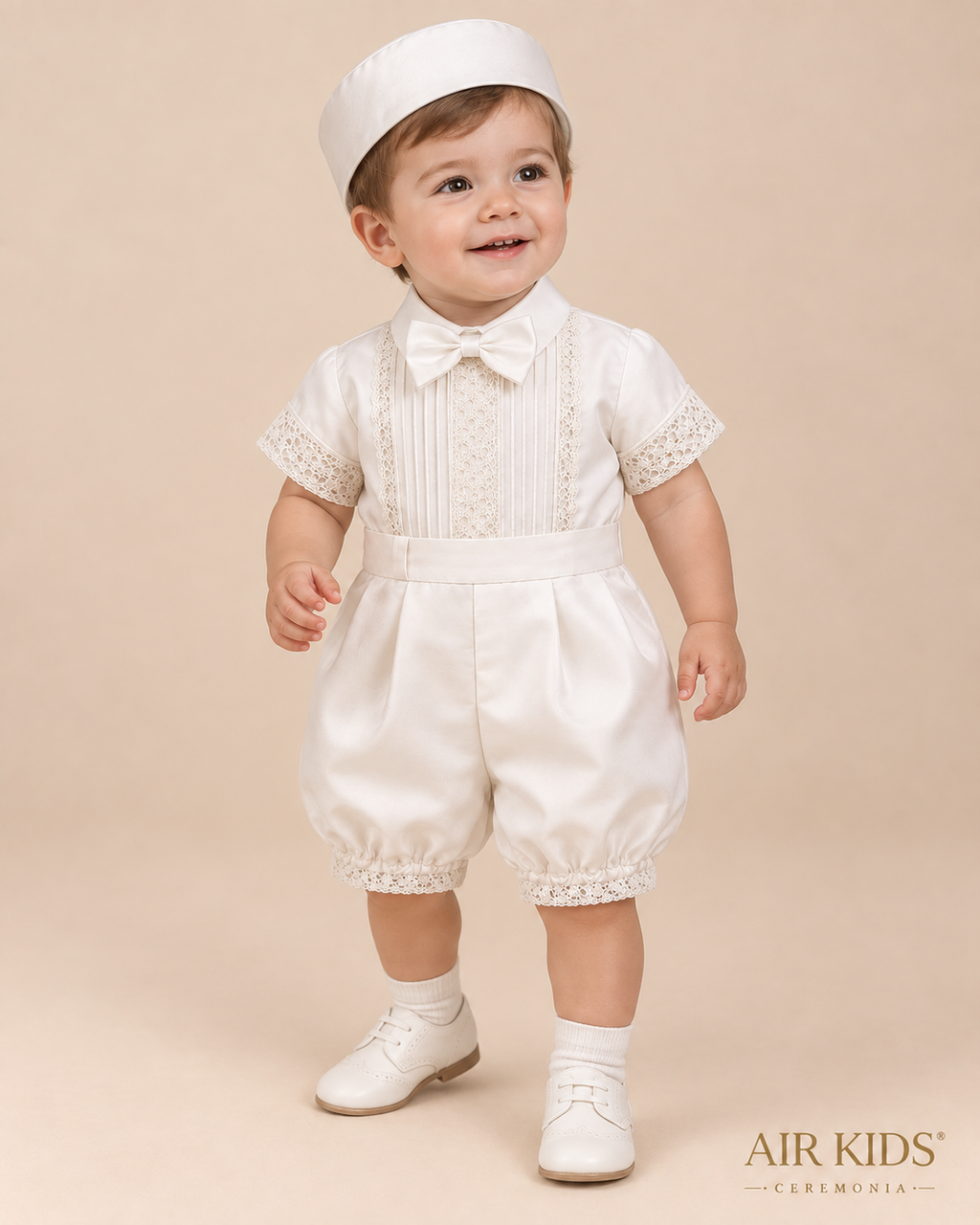 Traje de Bautizo Niño Didi 7546-18 Talla 24 Meses