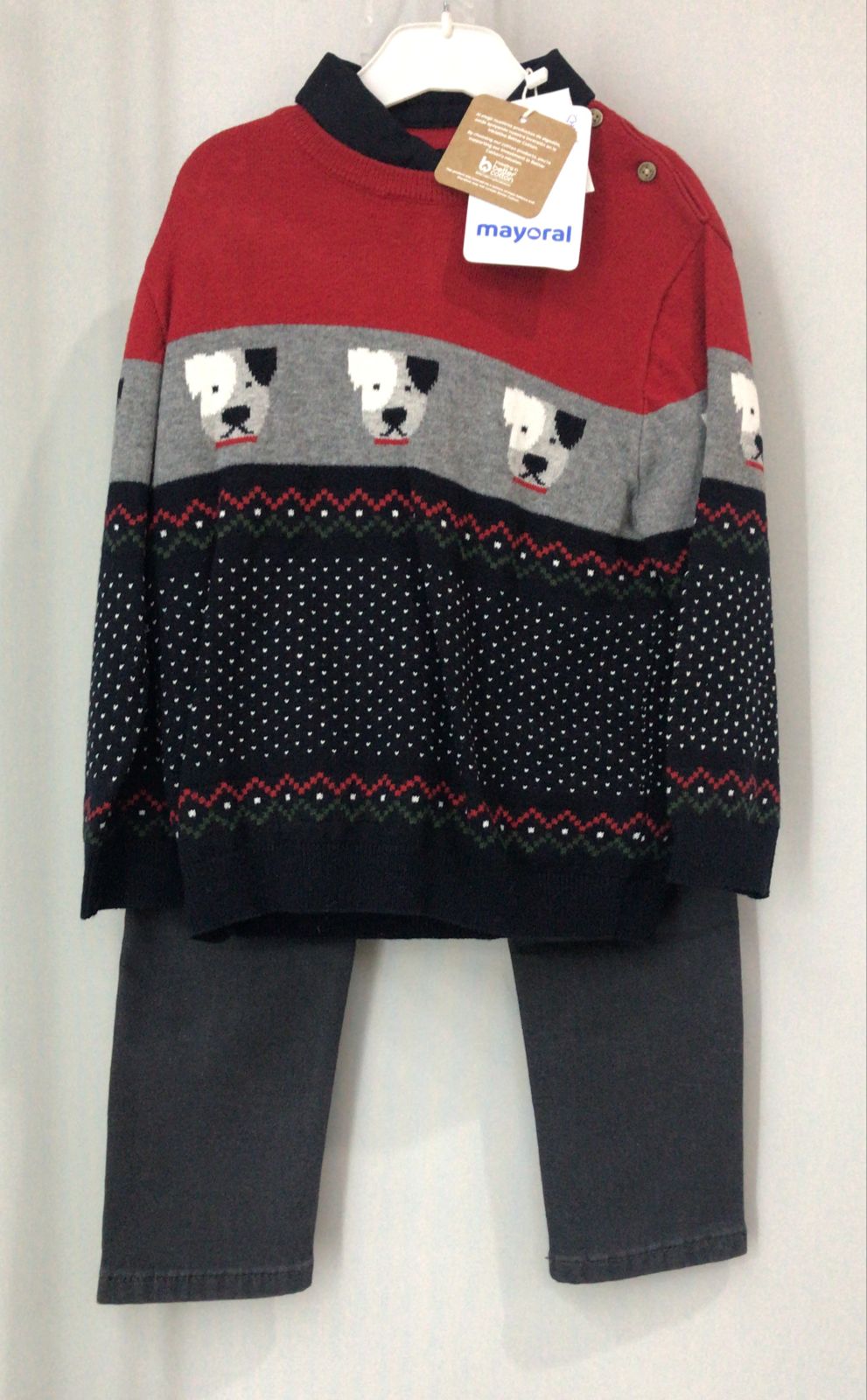 Conjunto de 3pza para Niño Puebla