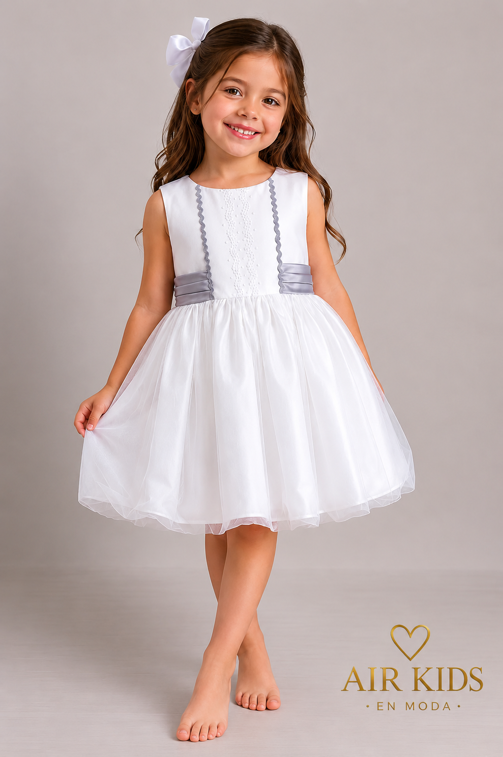 Vestido de fiesta para niña 729V