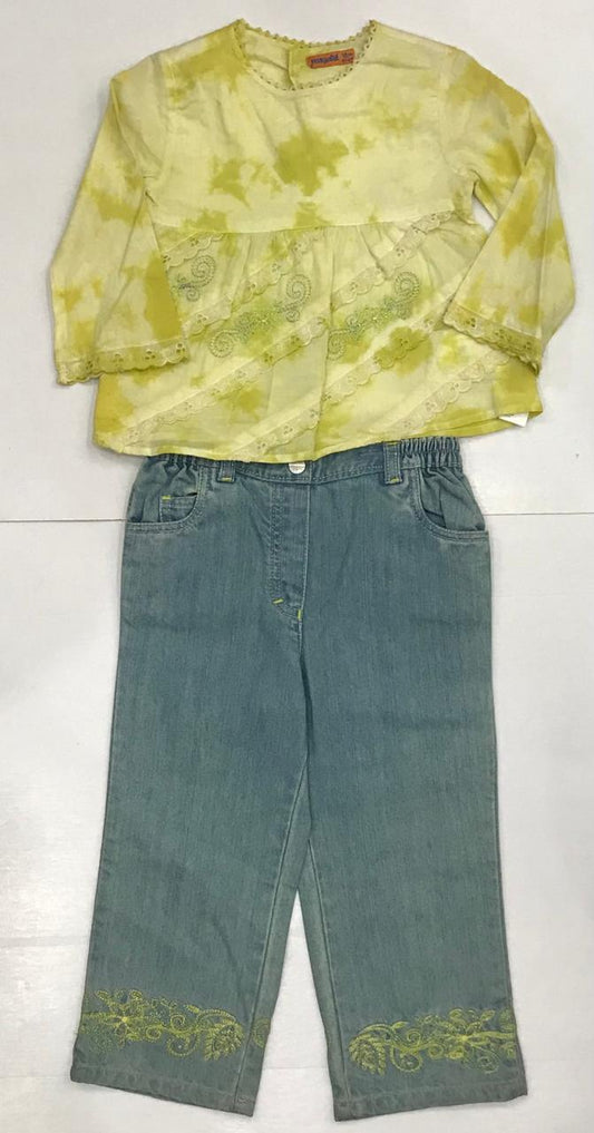 Conjunto de 2pza para Niña Puebla