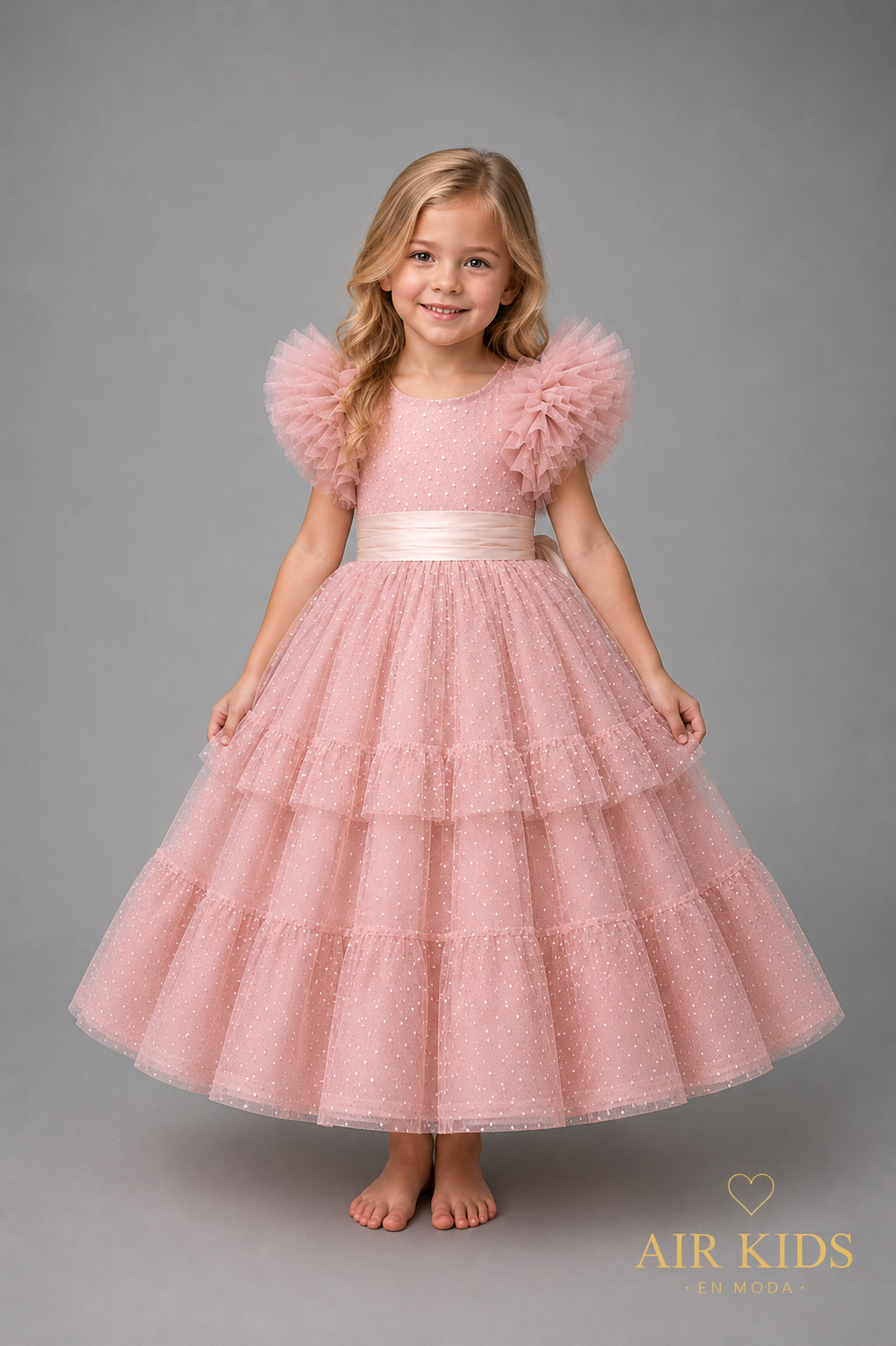 Vestido de Fiesta para Niña 24-515