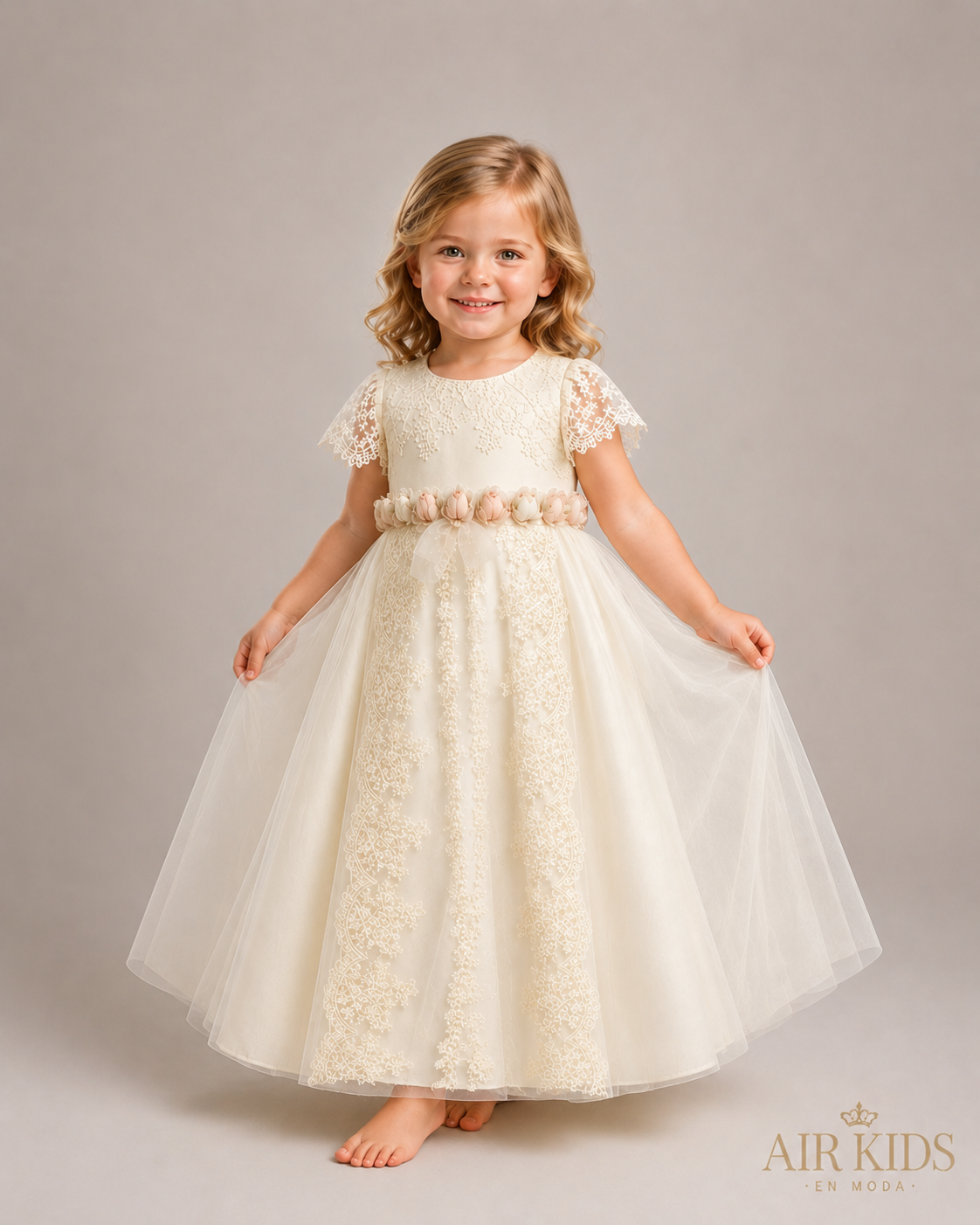 Vestido de Ceremonia para Niña 24-703