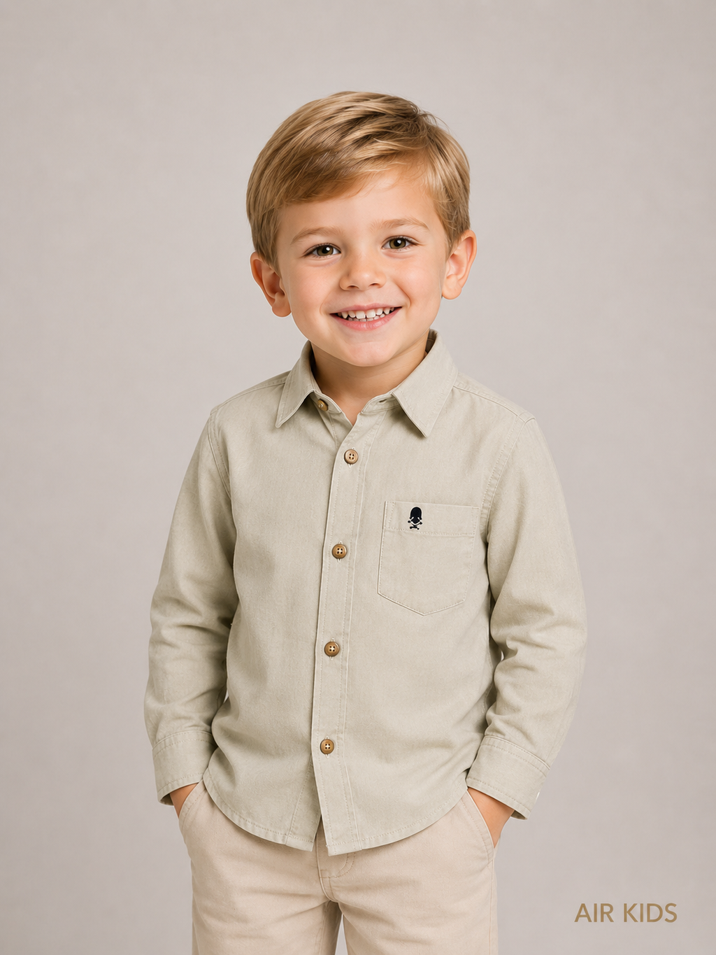 Camisa para Niño Puebla Miniño 3457 Talla 4 Años