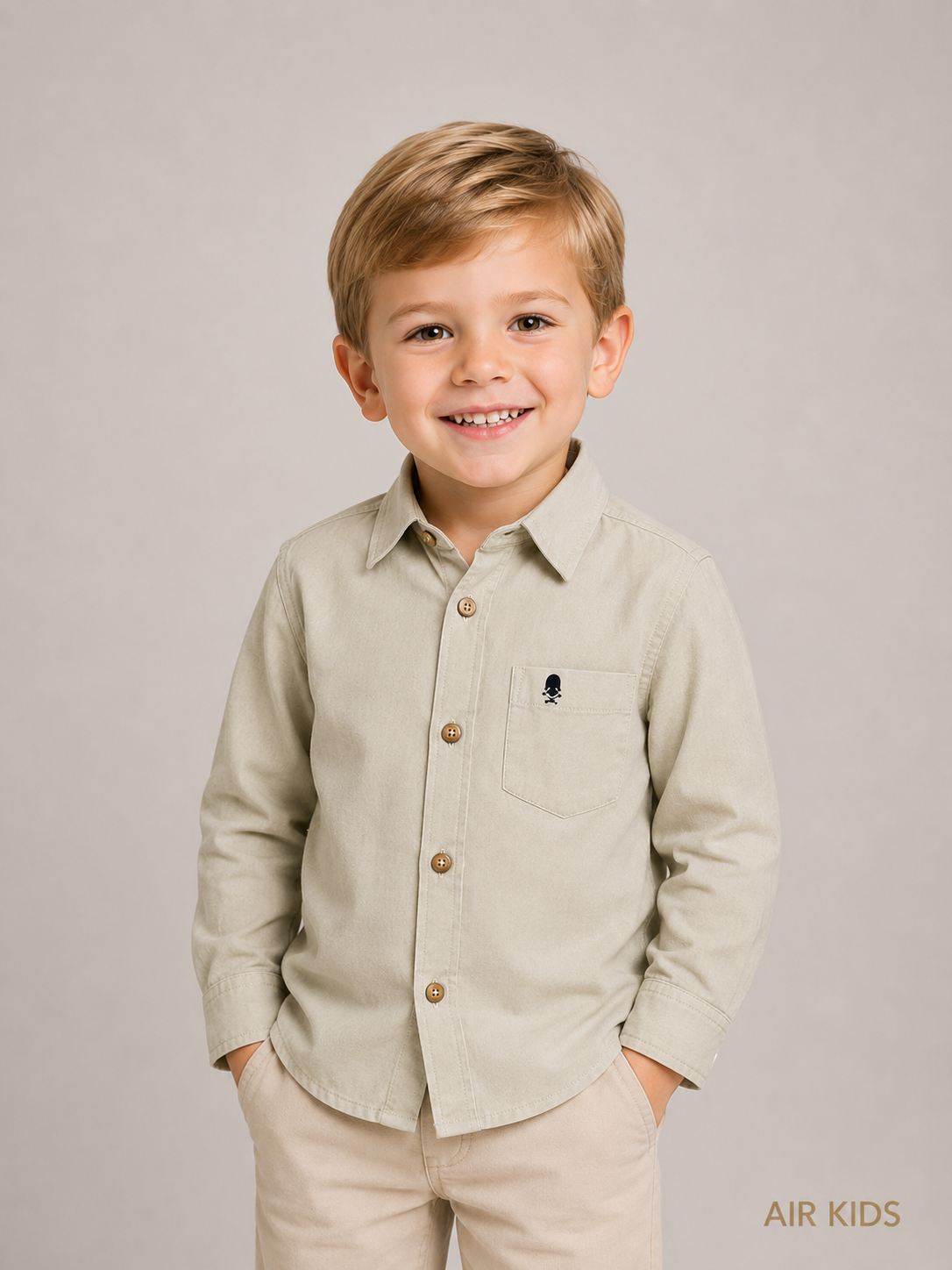 Camisa para Niño Puebla Miniño 3457 Talla 4 Años