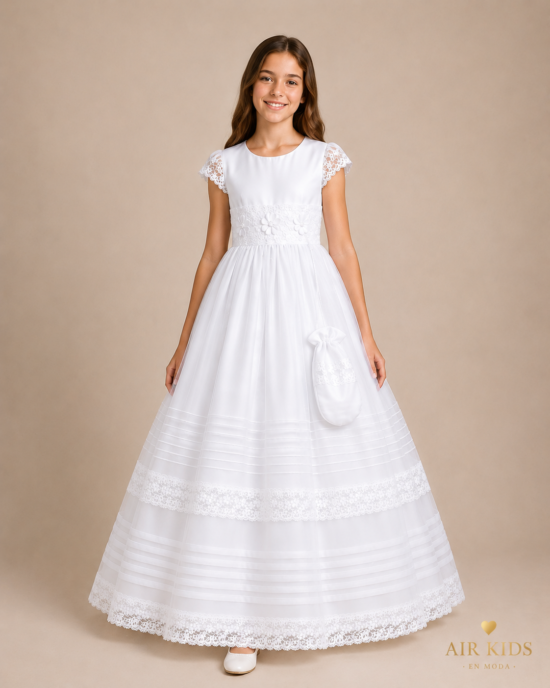vestidos de primera comunión sencillos y bonitos