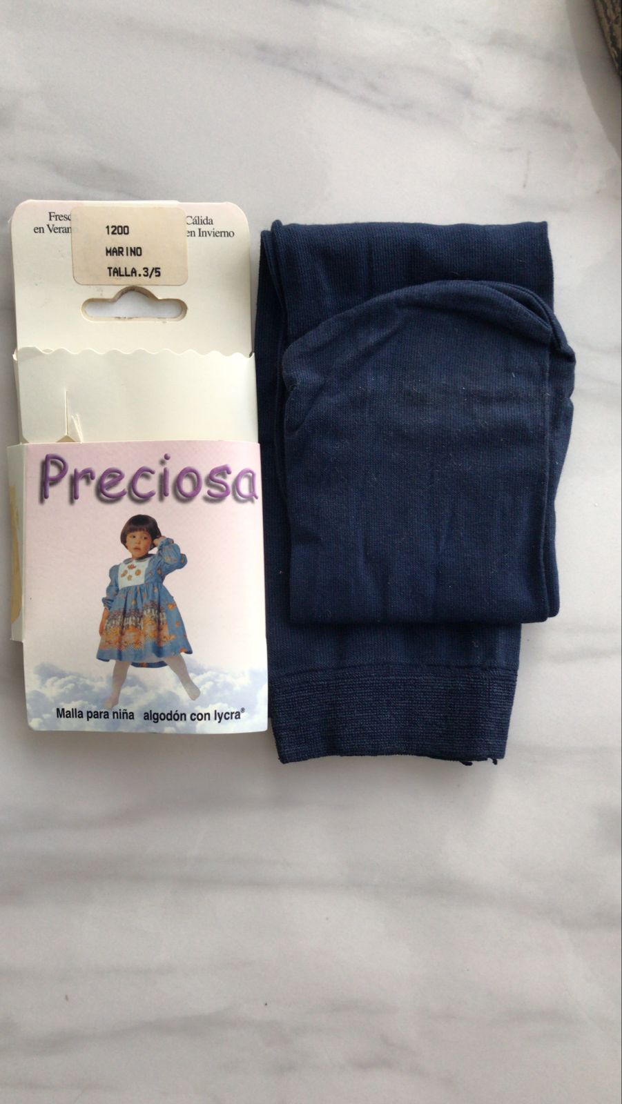 Mallas para Niña Preciosa 1200 Talla 5A