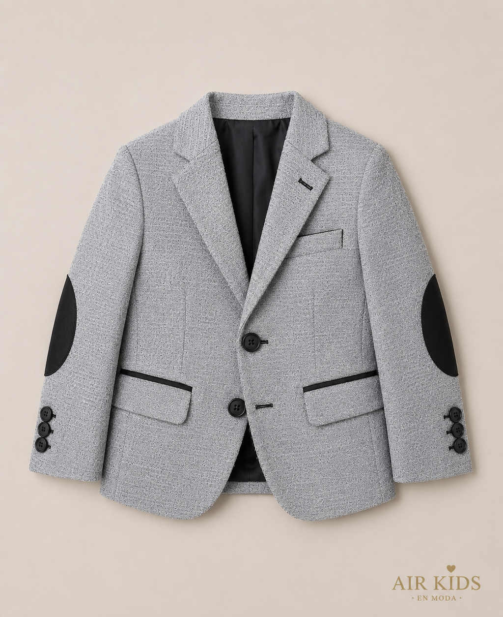 Saco para Niño Zilerys Gris 212010 Talla 4 Años