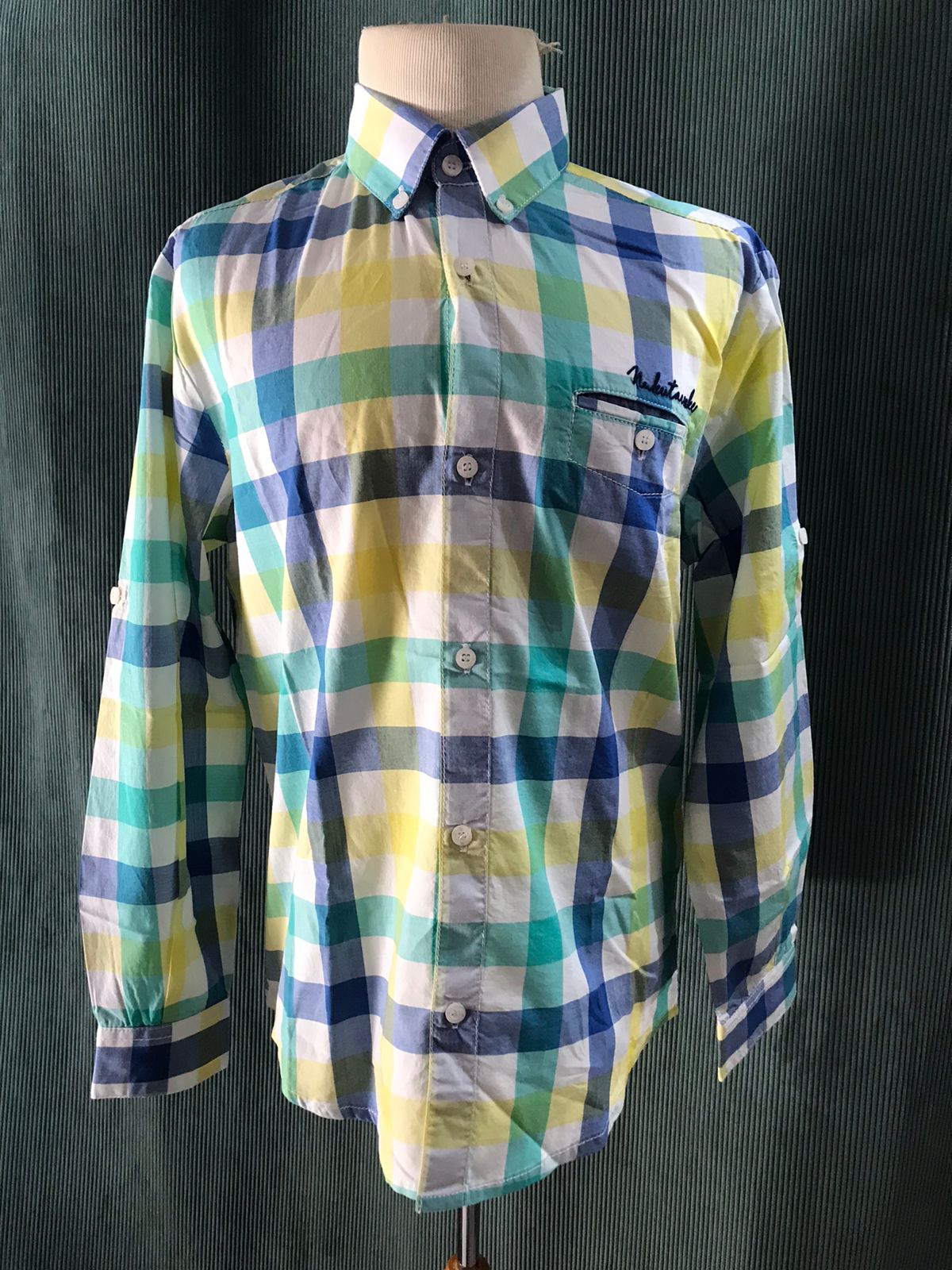 Camisa para Niño Puebla NukutaVake/Mayoral 0018 Talla 10 Años