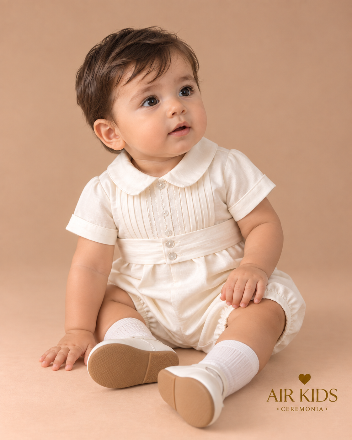 Traje de Bautizo Niño 11-904 Talla 12 Meses