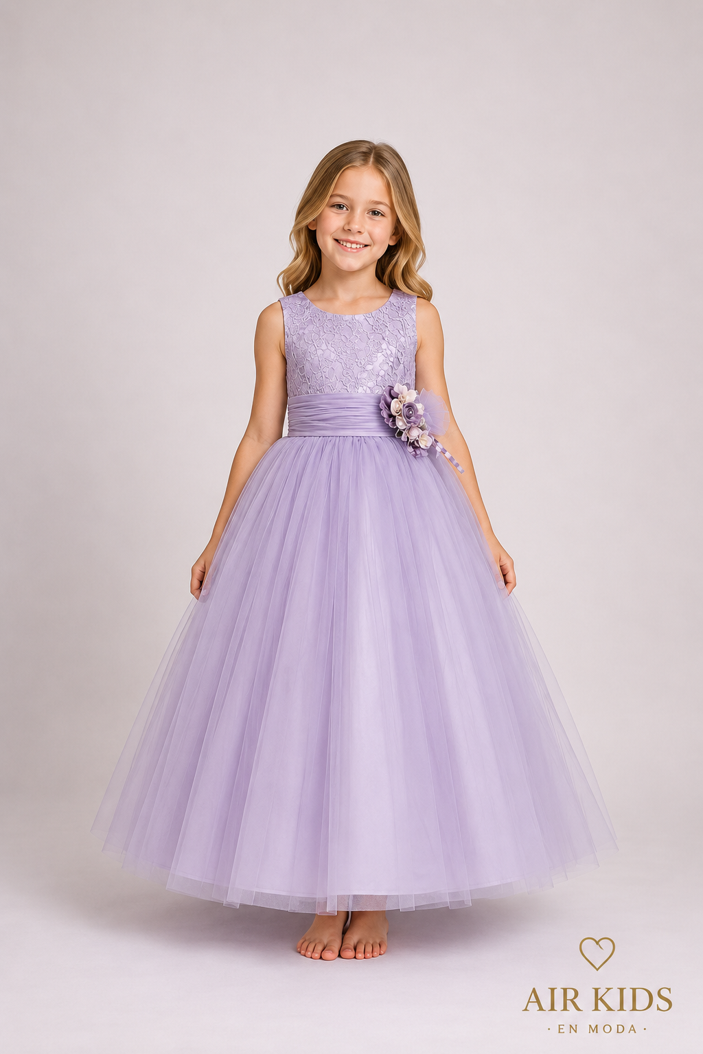 Vestido de fiesta para niña