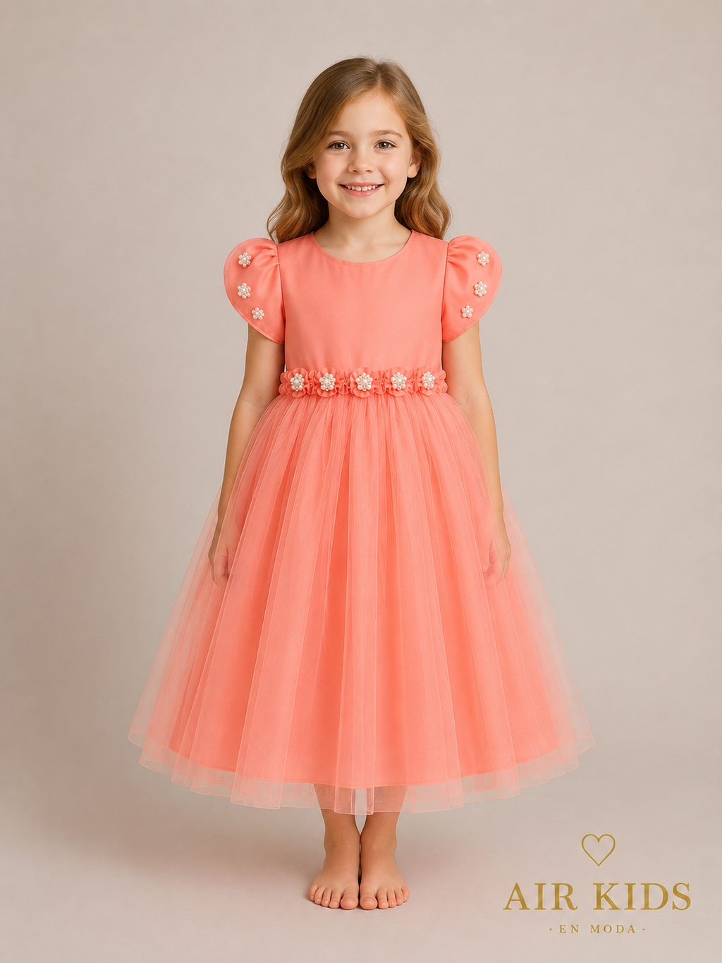 Vestido de fiesta para niña