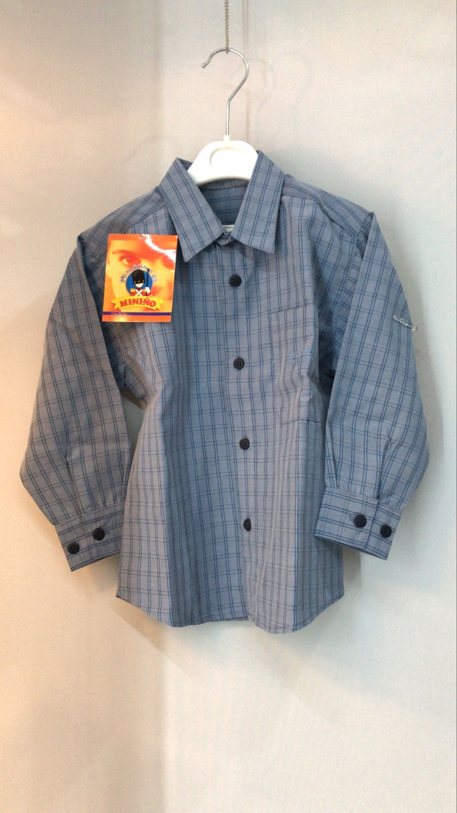 Camisa para Niño Puebla Miniño 3426 Talla 4 Años