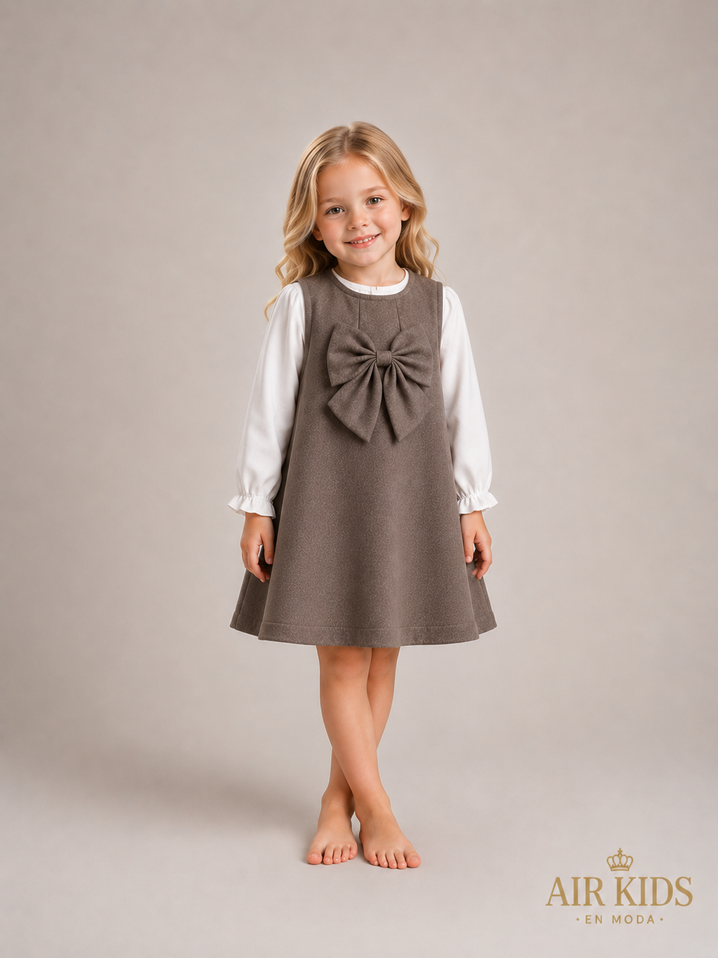 Vestido de Ceremonia para Niña Micuquet 1205 Talla 4 Años