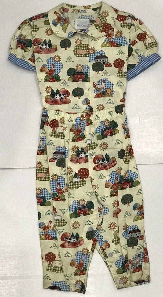 Conjunto de 2pza para Niña Puebla