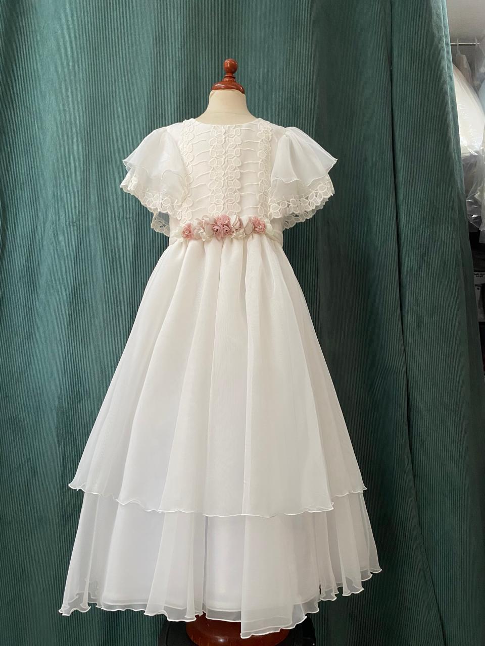 Vestido de Ceremonia para Niña 25-009 Talla 10 Años