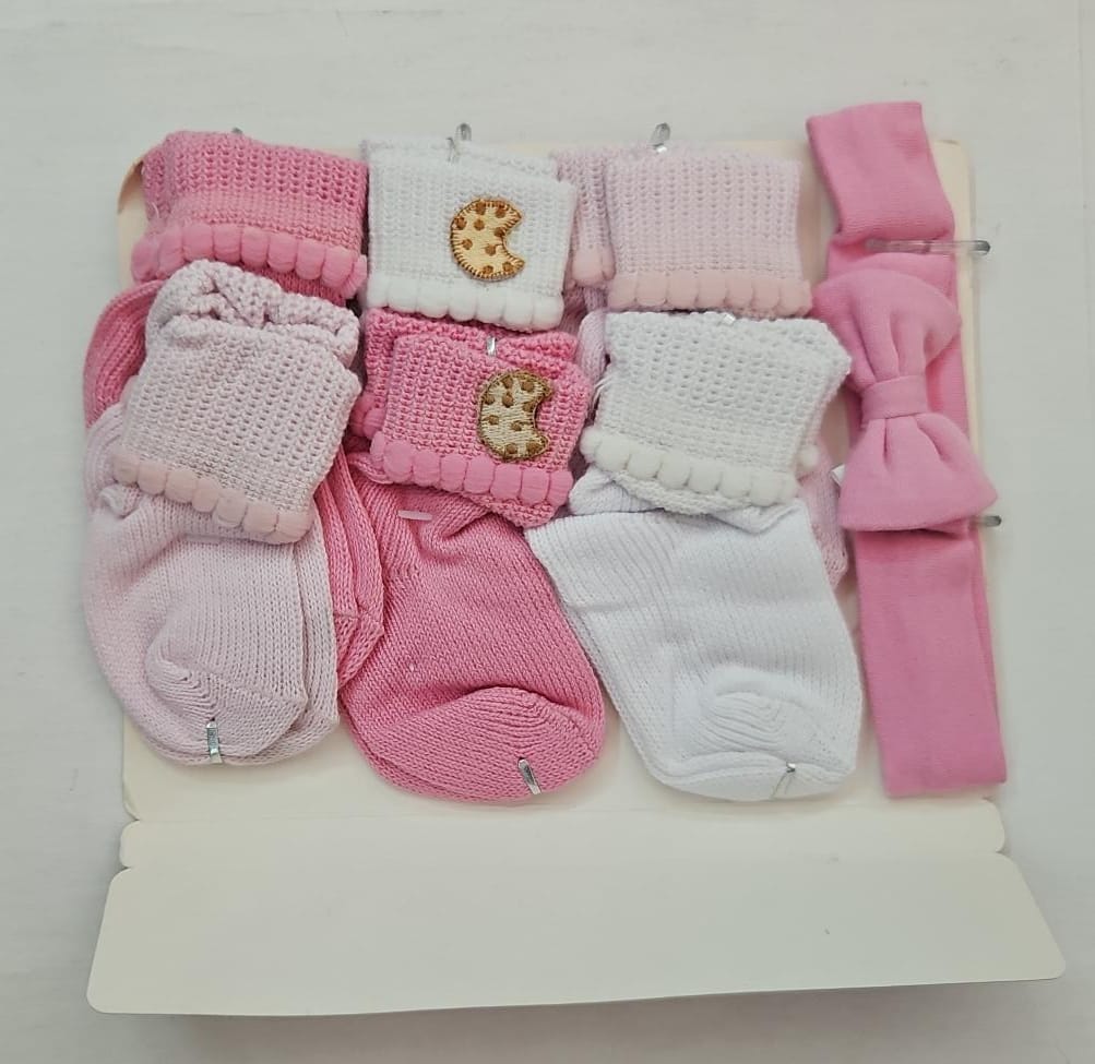 Kit de calcetas de Bebé para Niña Puebla