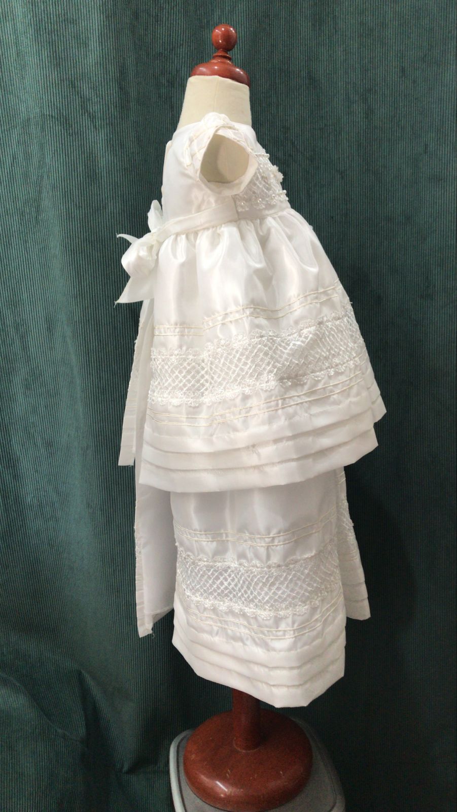 Ropón de Bautizo para Niña Didi 7576 Talla 18 Meses