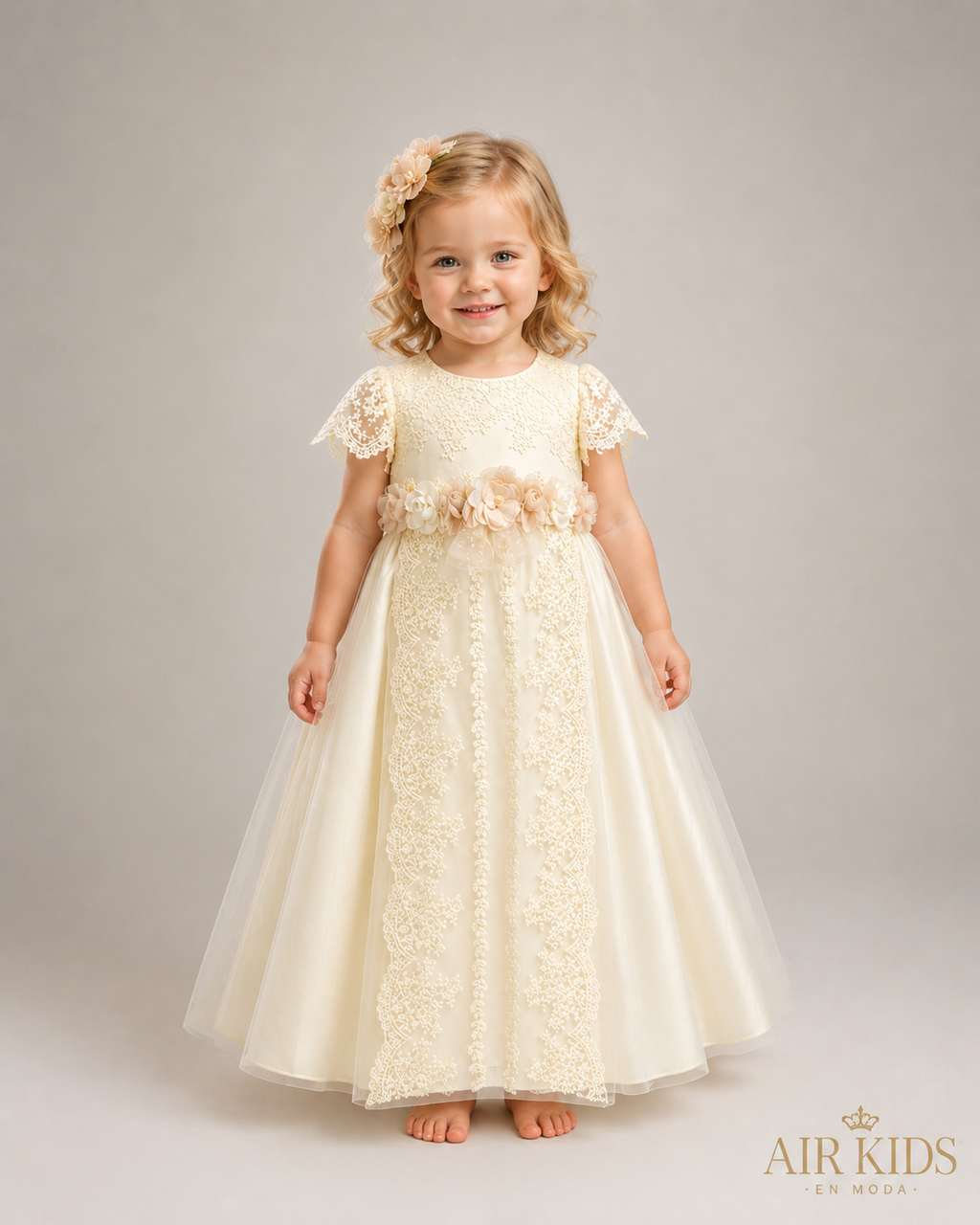 Vestido de Ceremonia para Niña 24-703