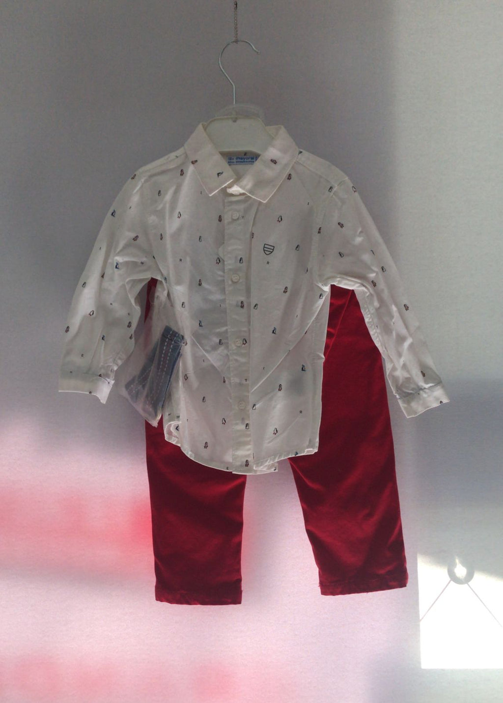 Conjunto de 2pza para Niño Puebla