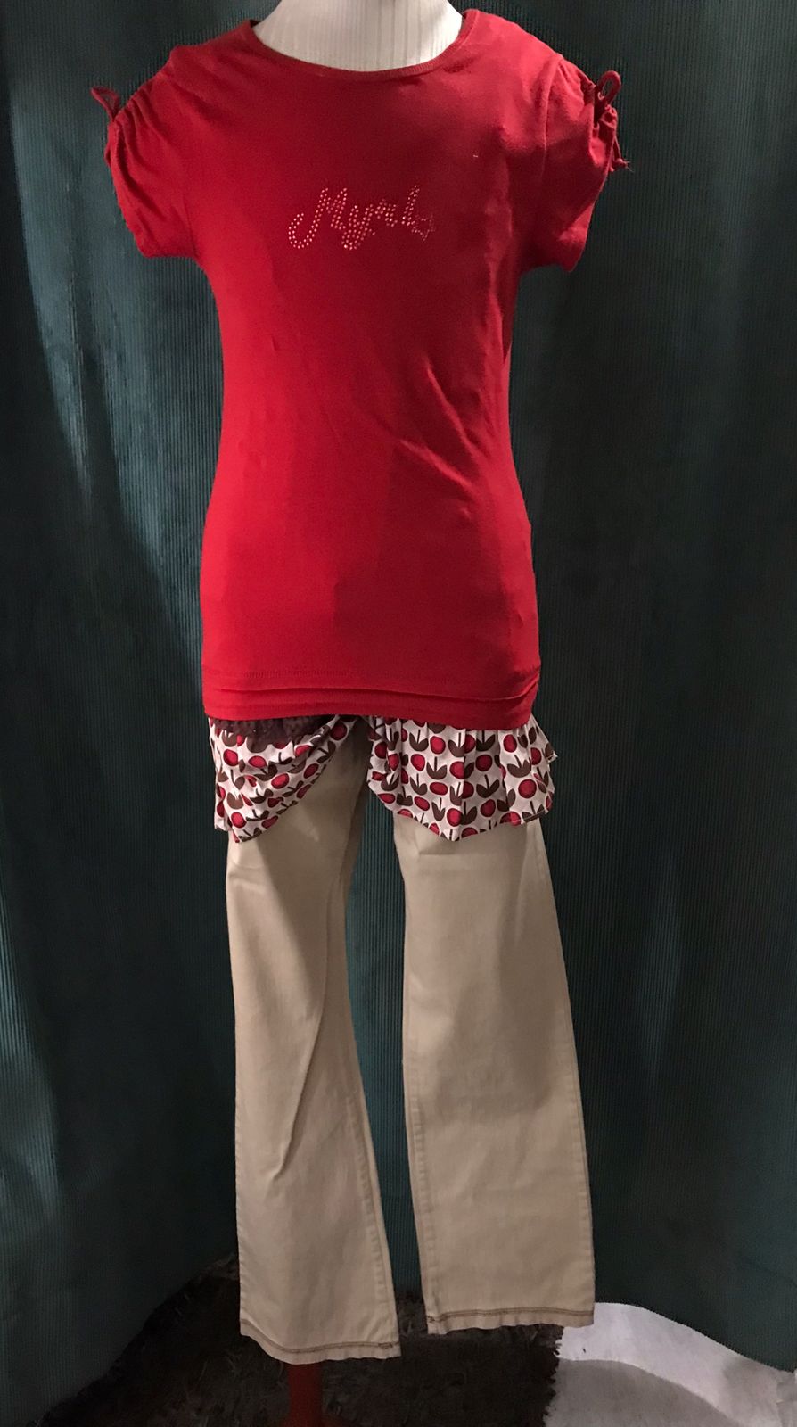 Conjunto de 3pza para Niña Mayoral 859-31 Talla 16 Años-Liquidacion