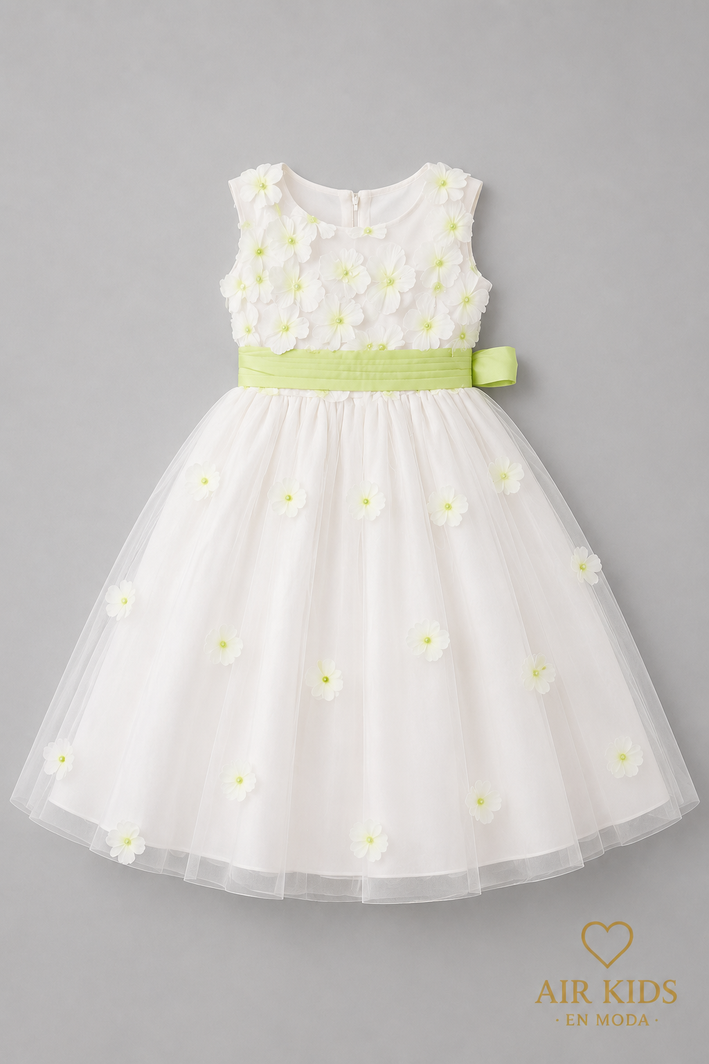Vestido de Presentacion para Niña 09-112 Talla 4 Años