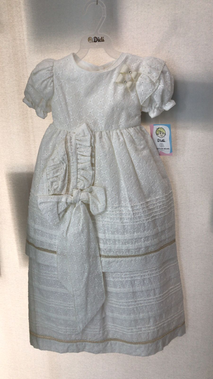 Ropon de Bautizo para Niña Puebla