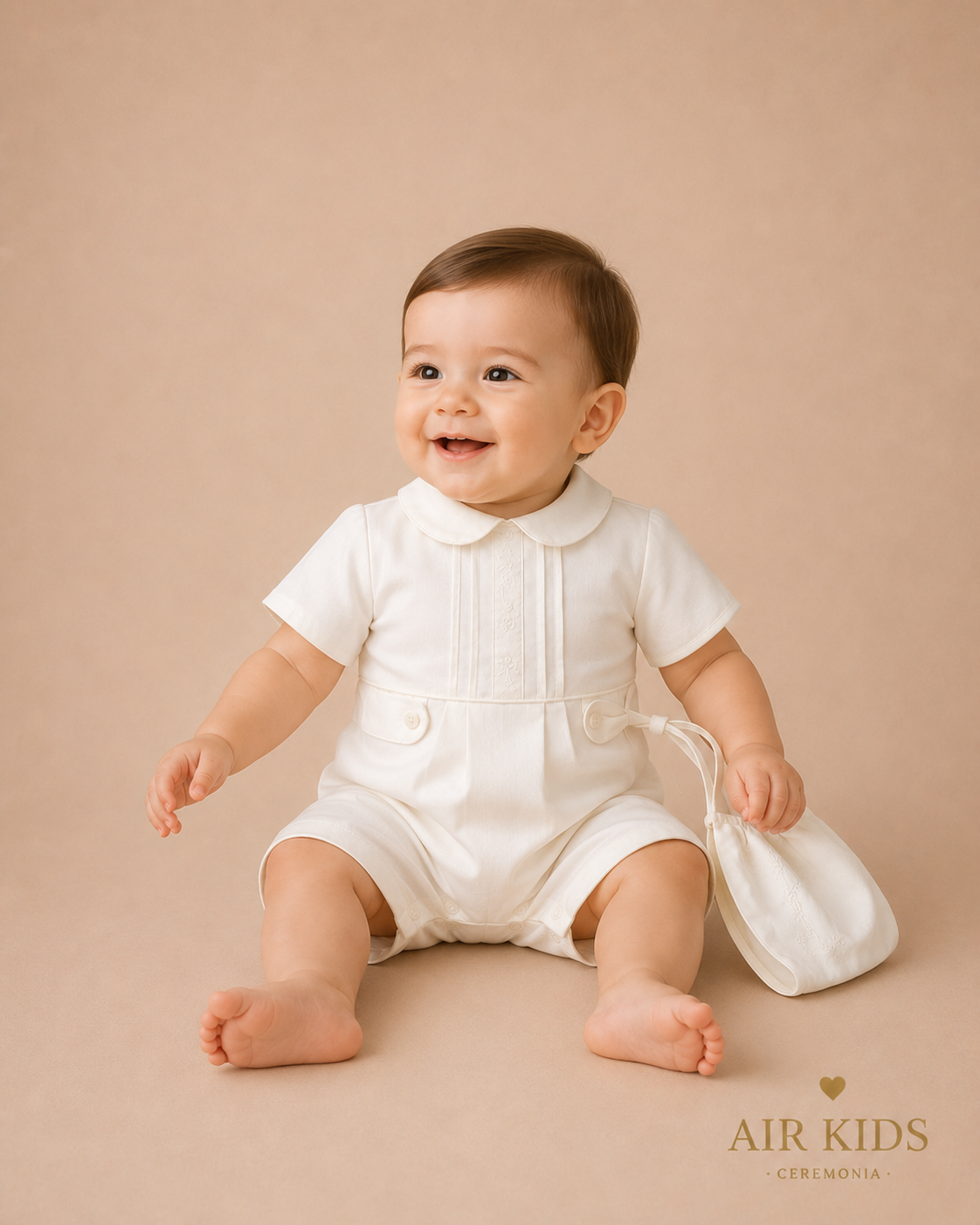 Traje de Bautizo para Niño 271 Talla 12 meses