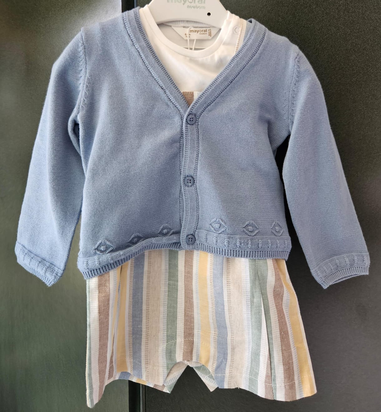 Conjunto de 3pza para Niño Puebla