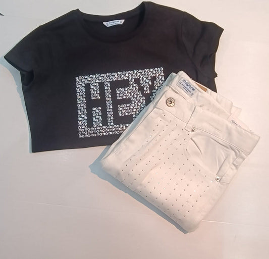 Conjunto de 2pz para Niña Mayoral 6016-40 Talla 12 Años