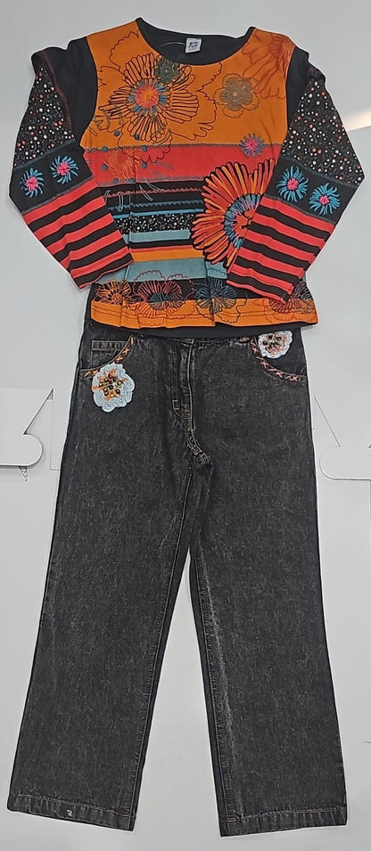 Conjunto de 2pza para Niña Puebla