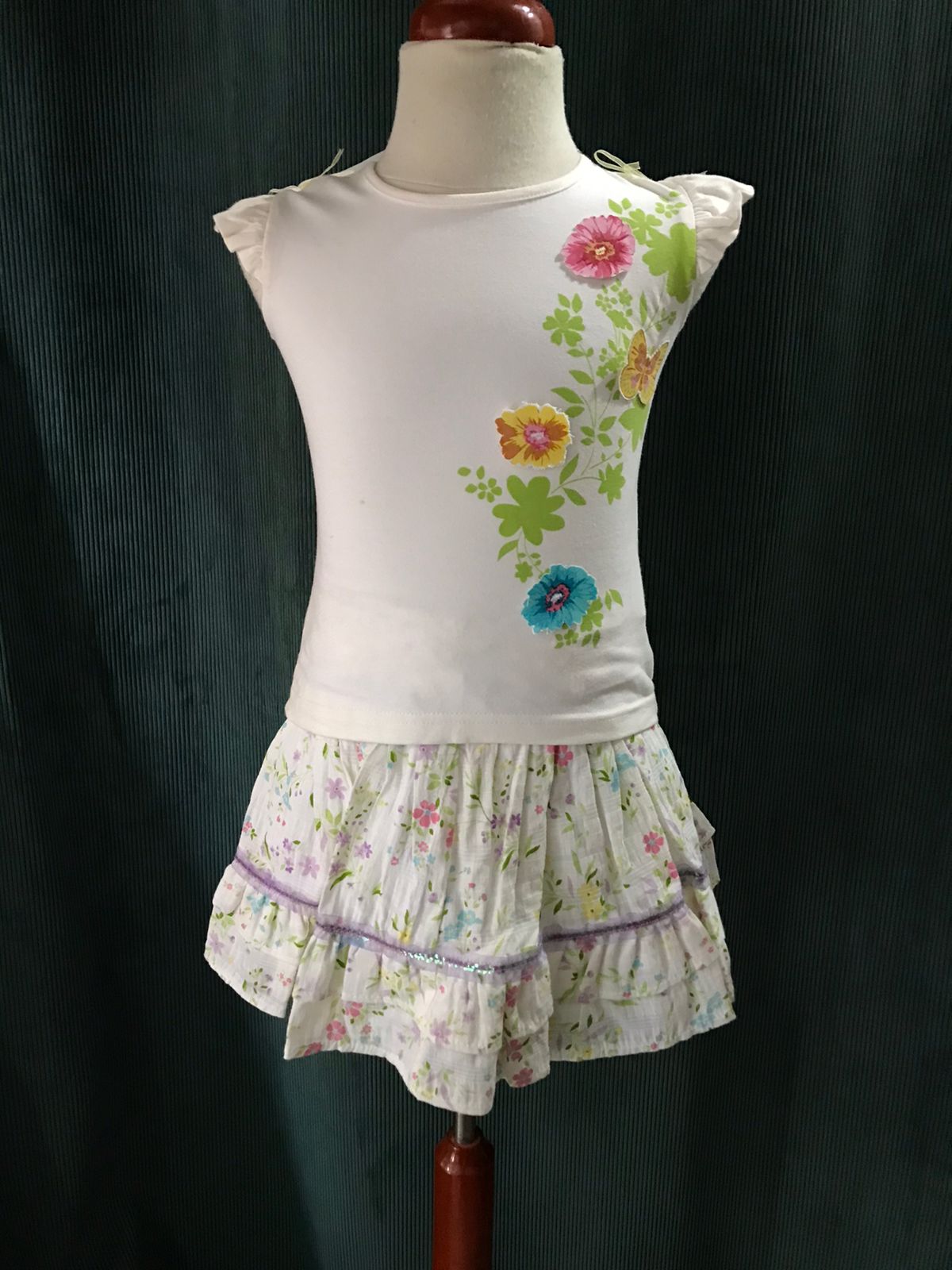 Conjunto de 2pza para Niña Mayoral 3058-96 Talla 3 Años-Liquidacion