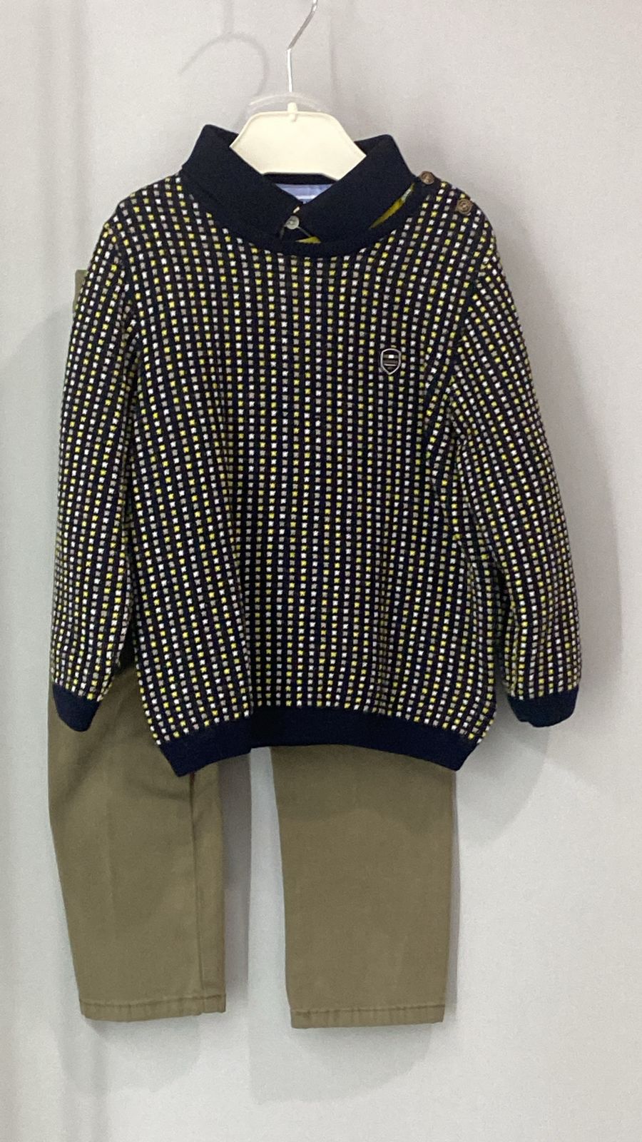 Conjunto de 3pza para Niño Puebla