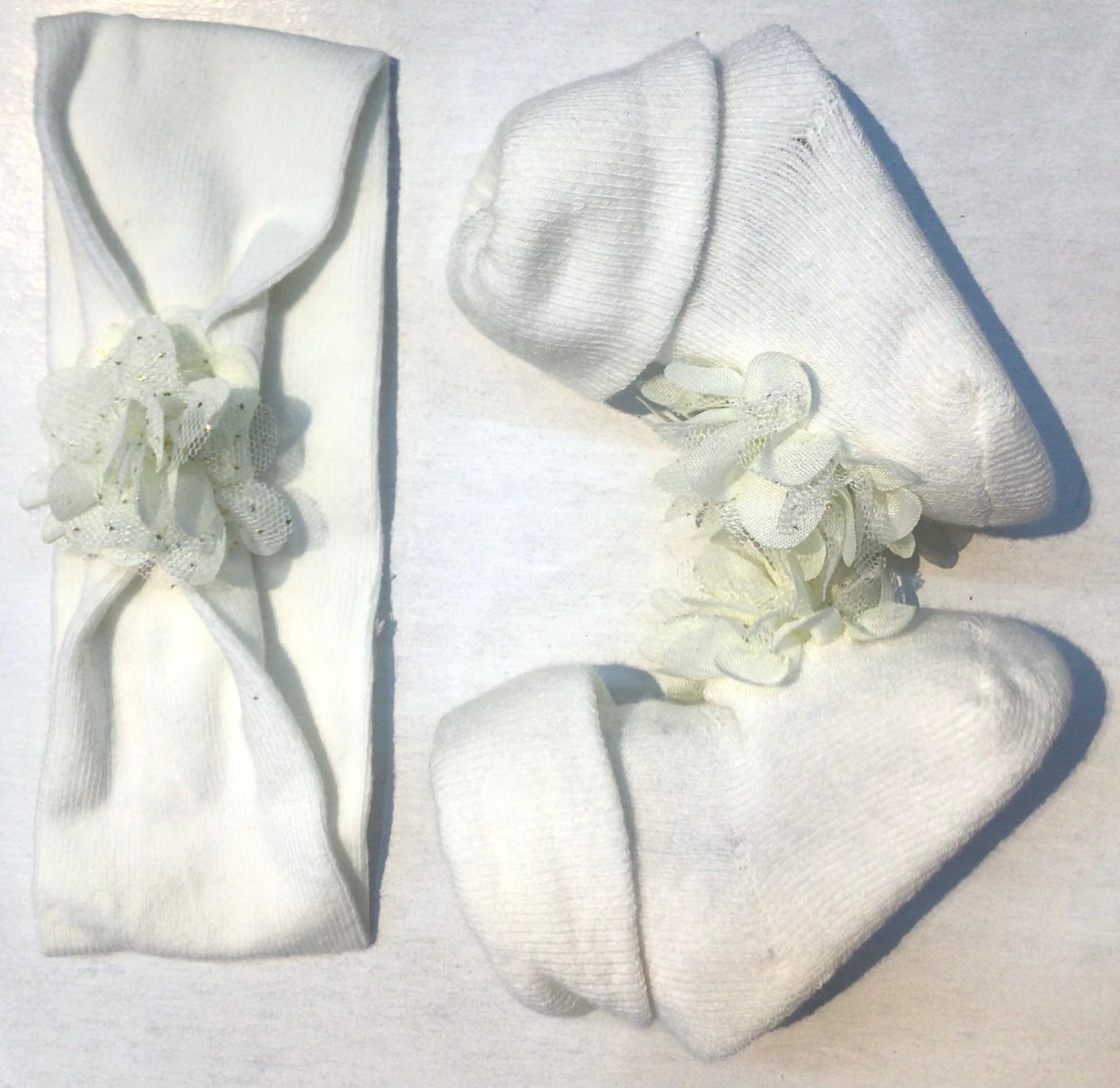Set de Calcetas y Diadema para Niña en Puebla