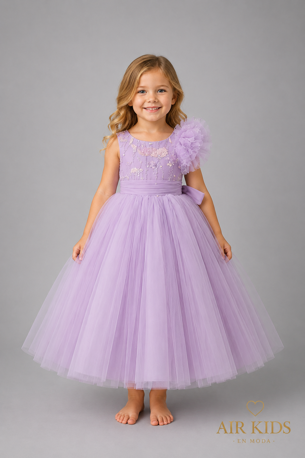 Vestido de Fiesta para Niña 24-502