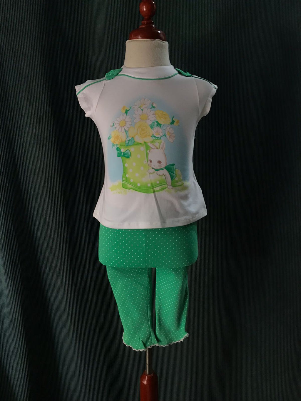 Conjunto de 2pza para Niña Mayoral 1783-74 Talla 6-9 Meses-Liquidacion