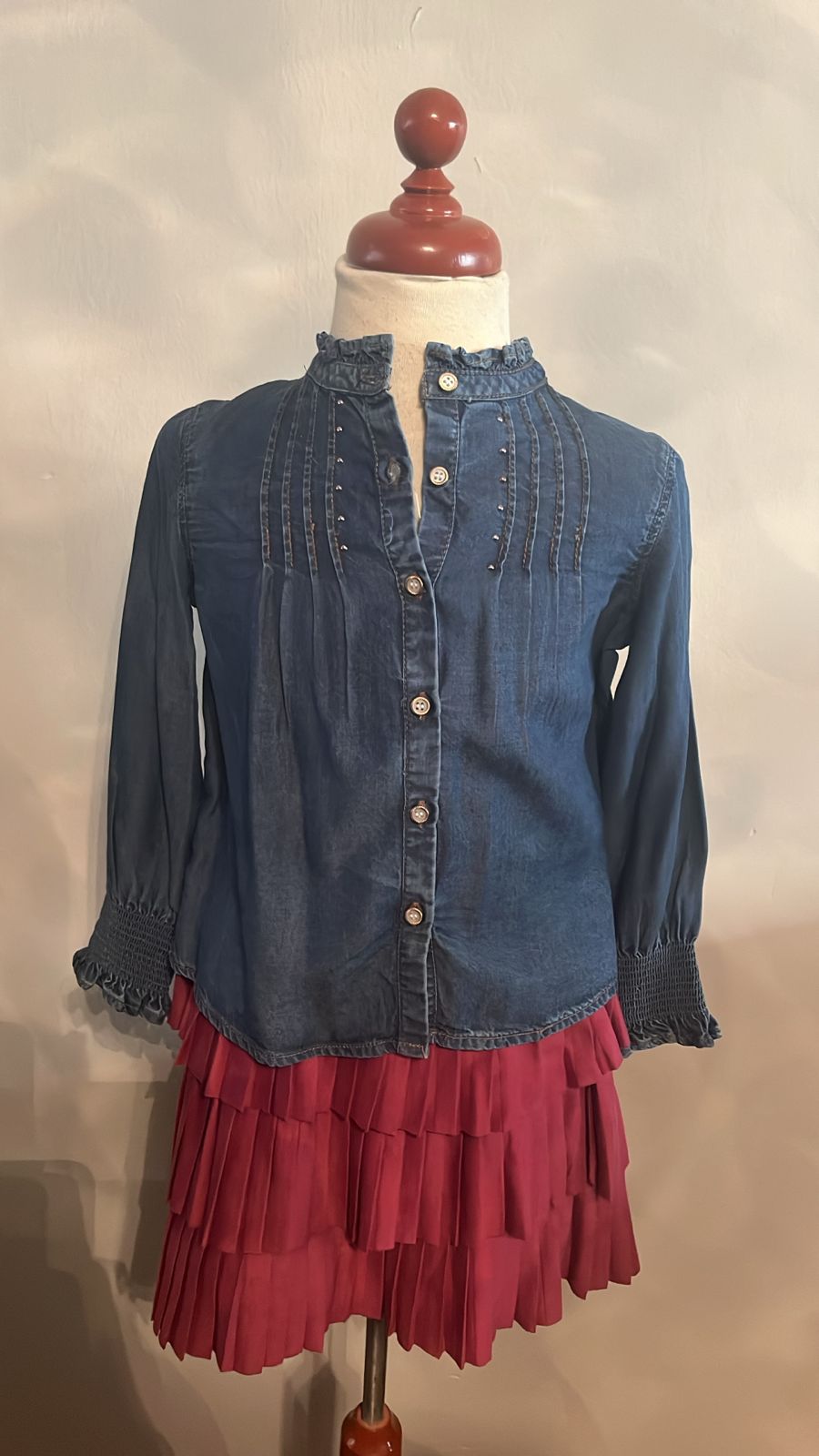 Conjunto para Niña 2pza Puebla Mayoral 4153-5 Talla 4 Años