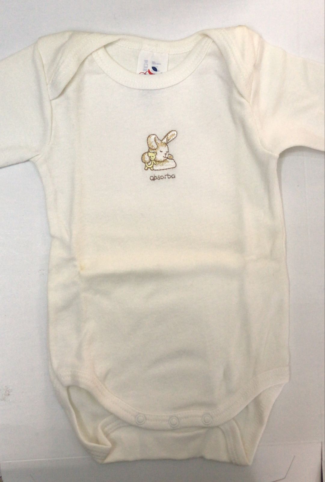Body Corto Unisex Absorba 83022 Talla 6 Meses