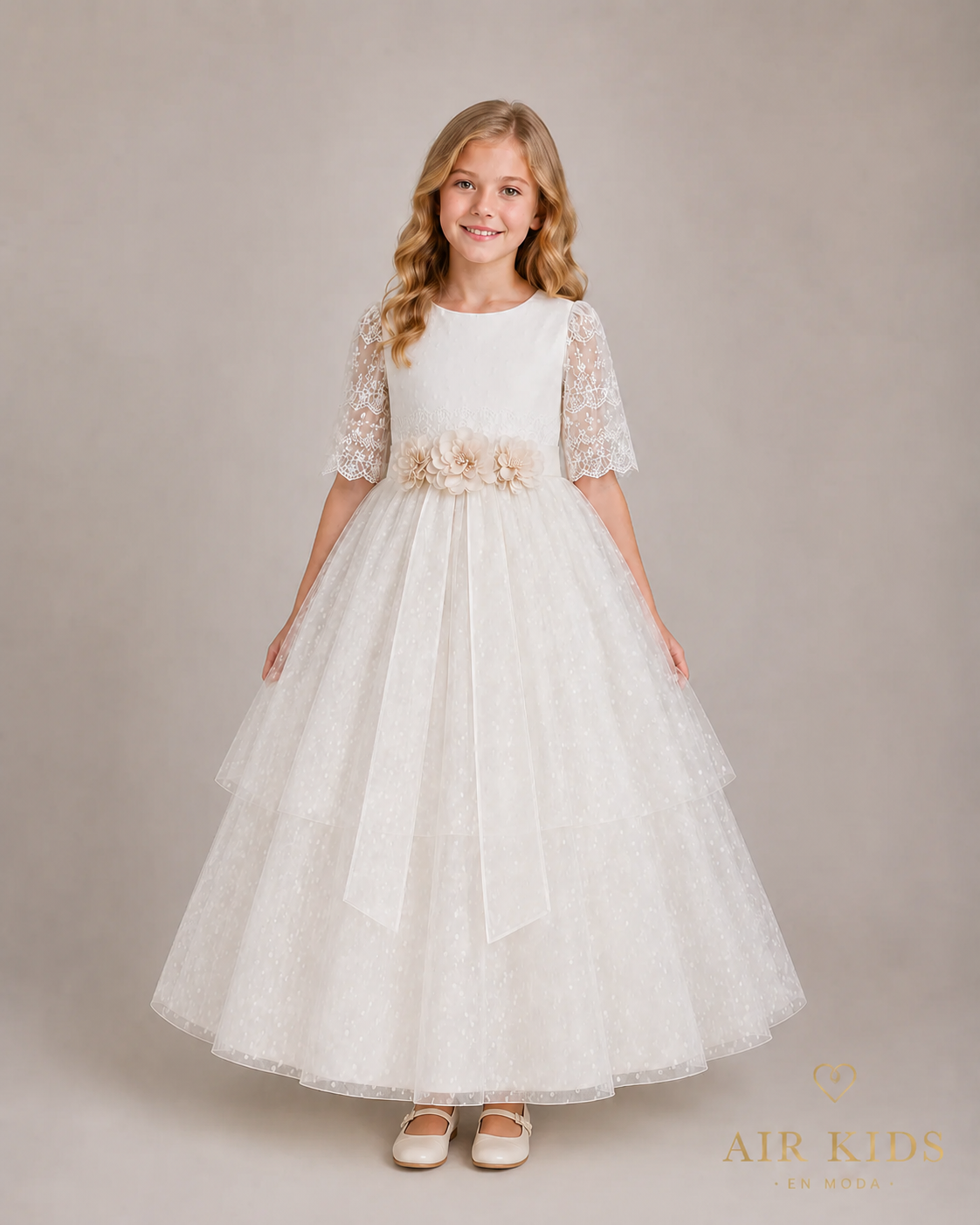Vestido de Fiesta para Niña 24-517