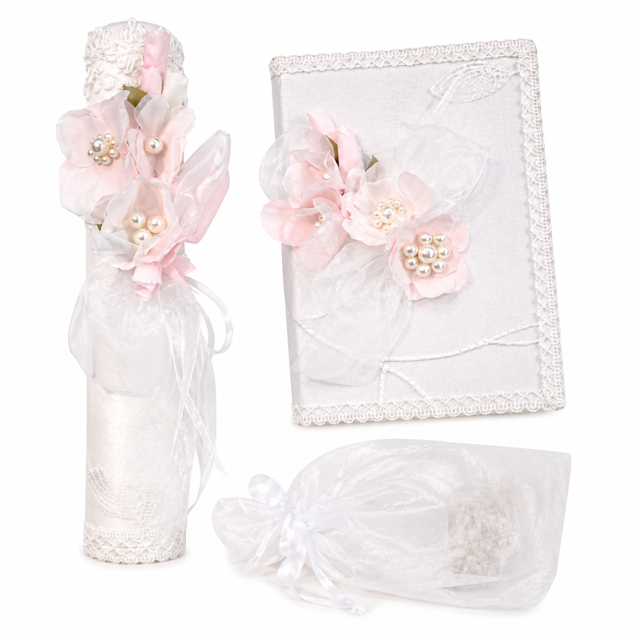 Kit de Bautizo Lili para Niña con Biblia 00231