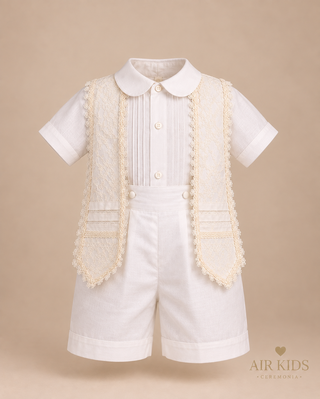 Traje de Bautizo para Niño Didi 00274 Talla 2 Años
