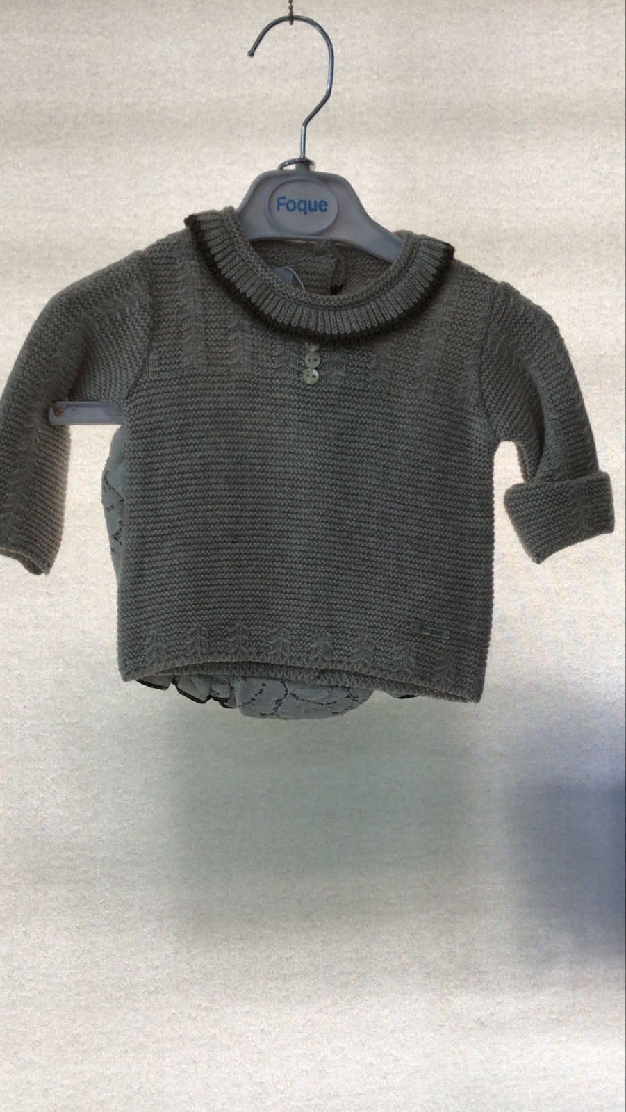 Conjunto de 2pza para Niña Foque 16248 Talla 3 Meses