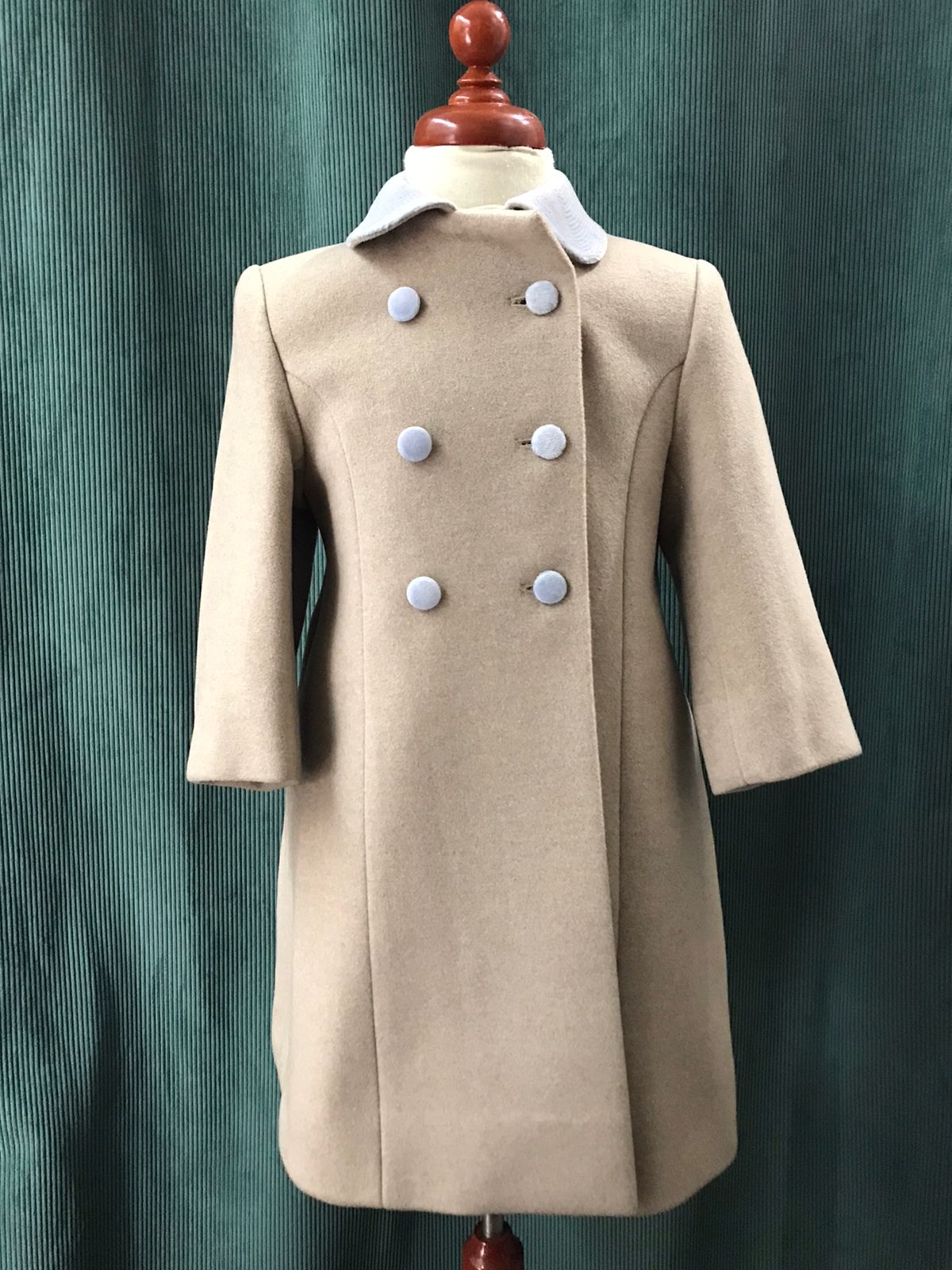 Abrigo para Niña Pamela Mestre 307042-0119 Talla 3 Años