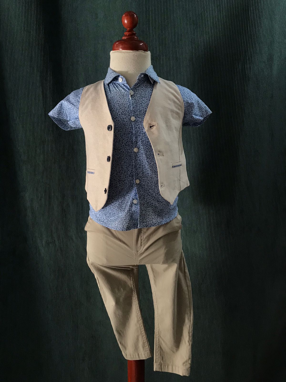 Conjunto de 3pza para Niño Mayoral 1114-96 Talla 12 Meses