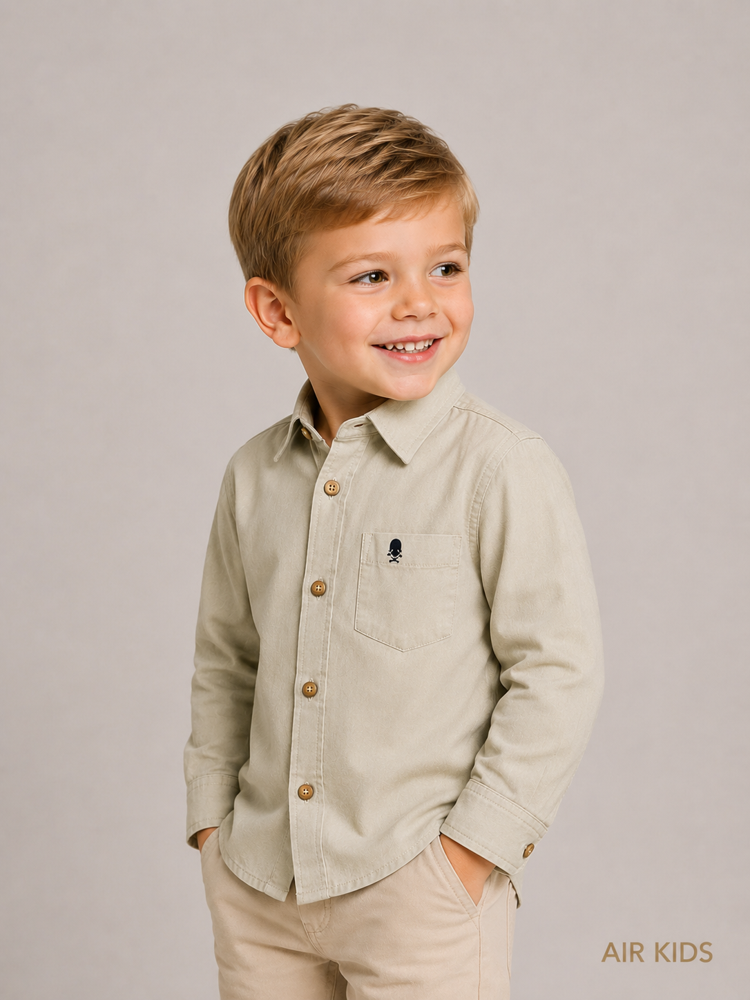 Camisa para Niño Puebla Miniño 3457 Talla 4 Años