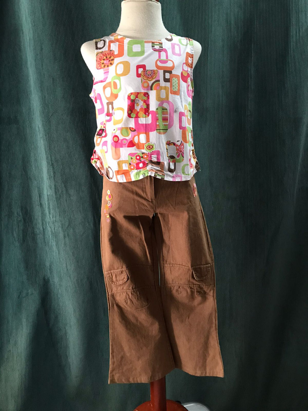 Conjunto para Niña Deux Par Deux  L13 Talla 6 Años