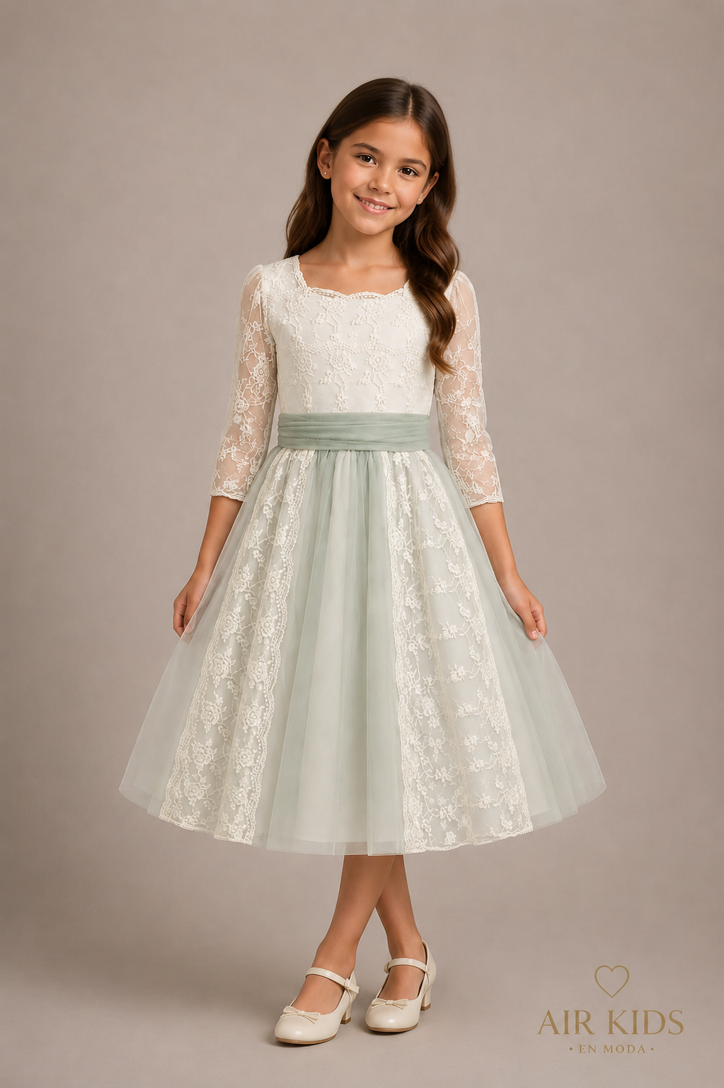 Vestido de primera Comunion 24-651 Talla 8 Años