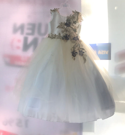 Vestido de Presentacion para Niña 24-006 Talla 4 Años