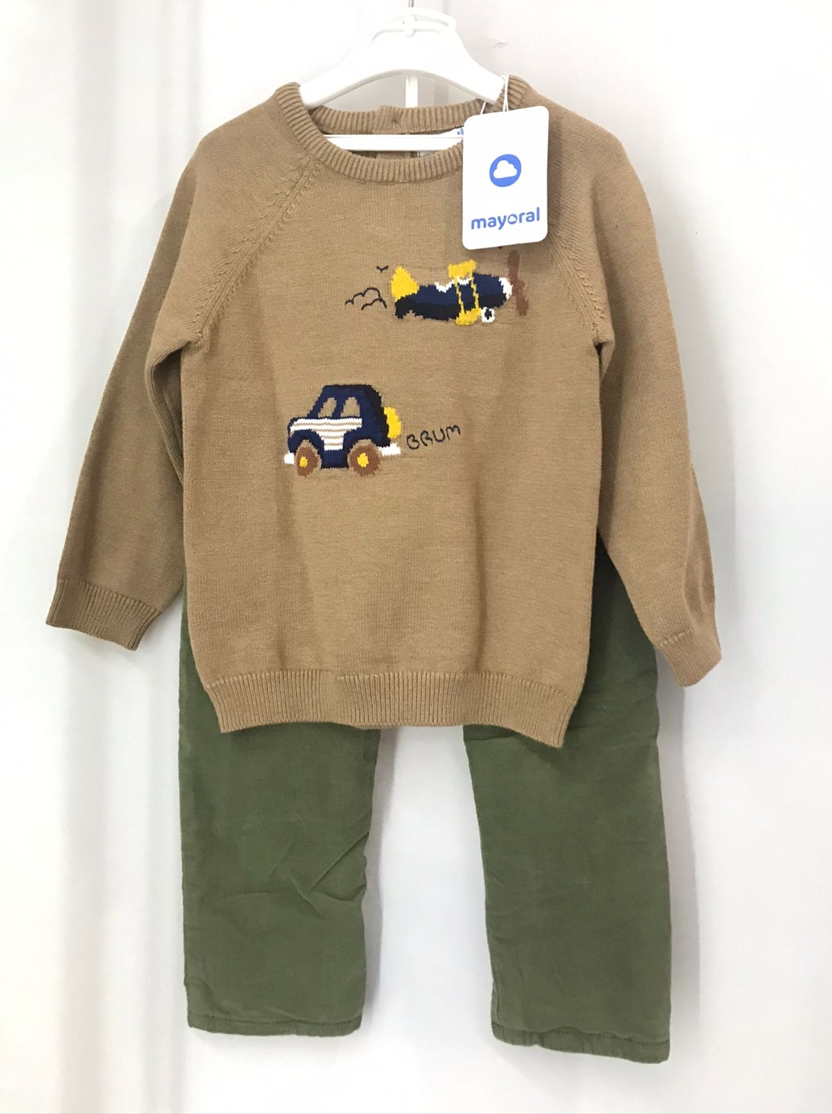 Conjunto de 2pza para Niño Puebla